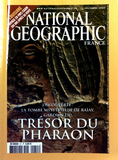 Livrenpoche : National Geographic n°51 : La tombe mystérieuse de Raïay, gardien du trésor du pharaon - Collectif - Livre