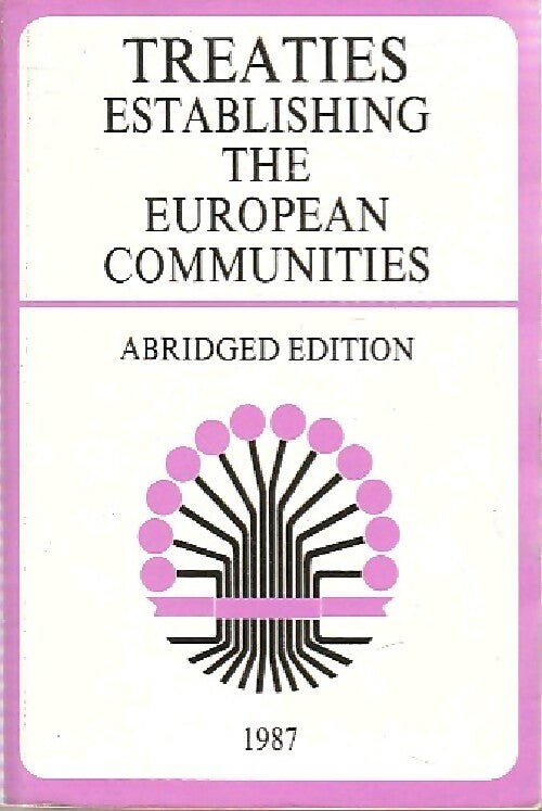 Livrenpoche : Treaties estabkishing the European communities - Inconnu - Livre