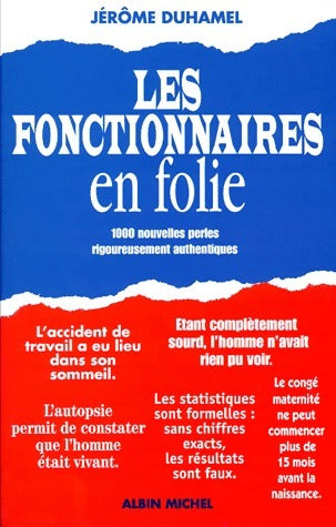 Livrenpoche : Les fonctionnaires en folie - Jérôme Duhamel - Livre