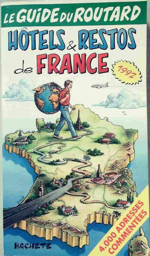 Livrenpoche : Hôtels et restos de France 1992 - Collectif - Livre