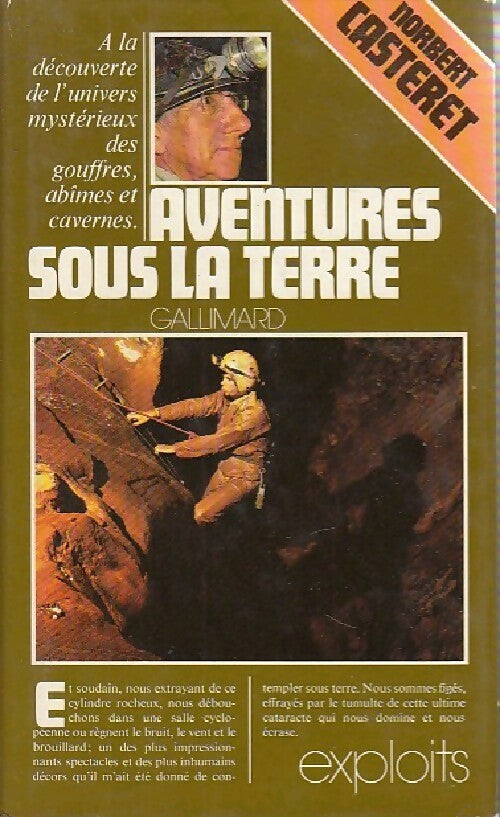 Livrenpoche : Aventures sous la terre - Norbert Casteret - Livre