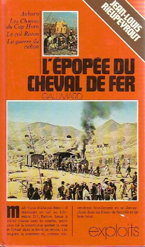 Livrenpoche : L'épopée du cheval de fer - Jean-Louis Rieupeyrout - Livre