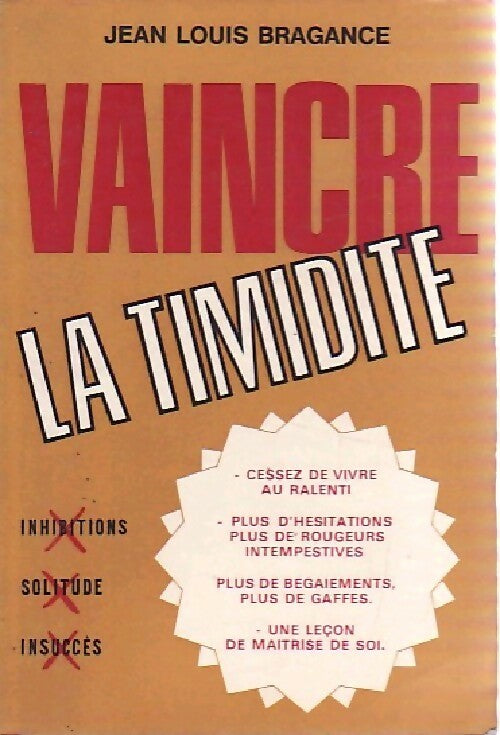 Livrenpoche : Vaincre la timidité - Jean-Louis Bragance - Livre