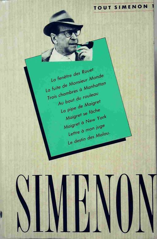 Livrenpoche : Tout Simenon Tome I - Georges Simenon - Livre