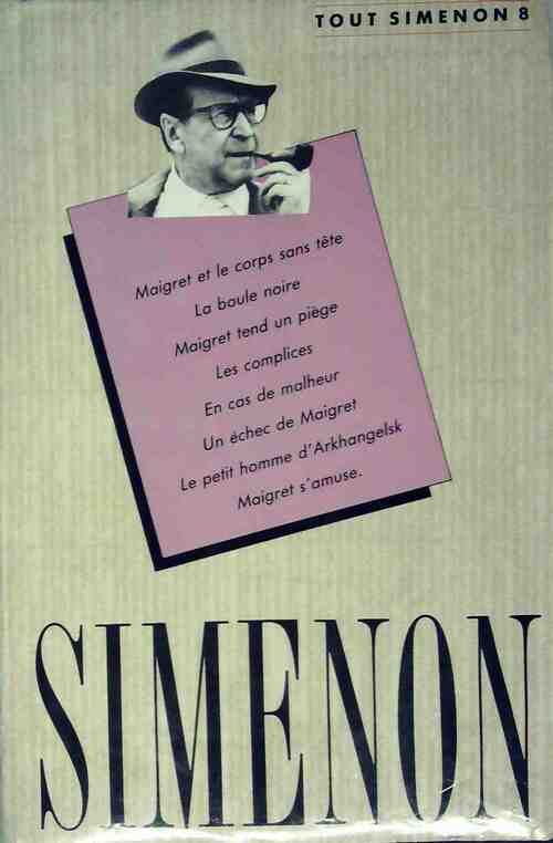 Livrenpoche : Tout Simenon Tome VIII - Georges Simenon - Livre