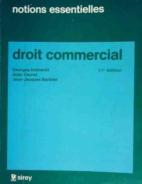 Livrenpoche : Droit commercial - Georges Hubrecht - Livre