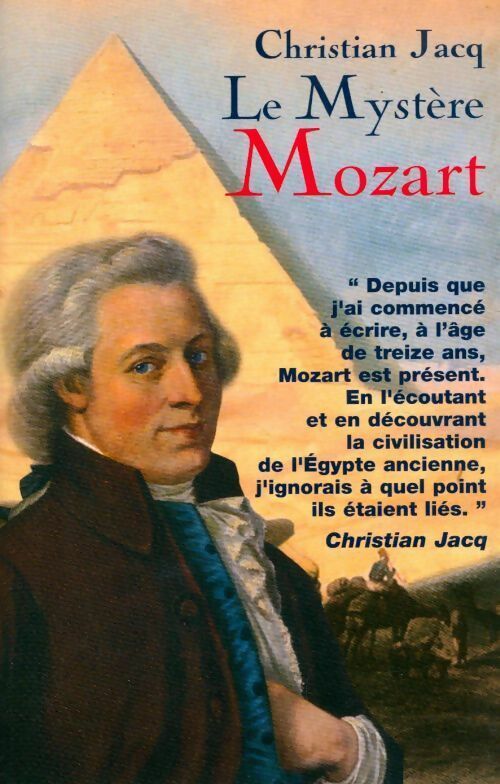Le mystère Mozart - Christian Jacq -  Le Grand Livre du Mois GF - Livre