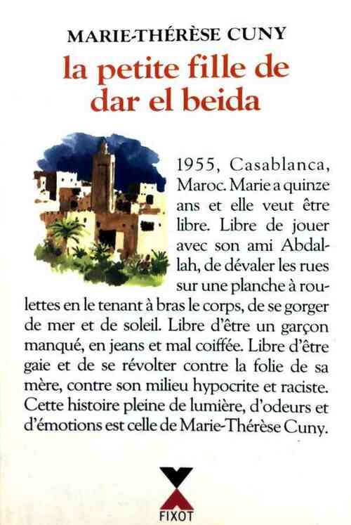 Livrenpoche : La petite fille de Dar El Beida - Marie-Thérèse Cuny - Livre
