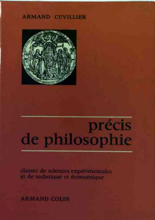 Livrenpoche : Précis de philosophie - Armand Cuvillier - Livre