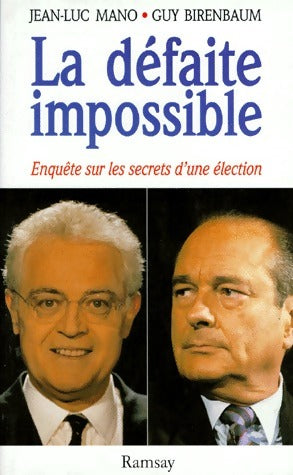 Livrenpoche : La défaite impossible - Jean-Luc Mano - Livre