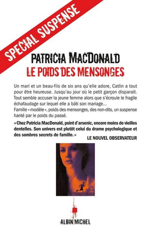 Livrenpoche : Le poids des mensonges - Patricia J. MacDonald - Livre