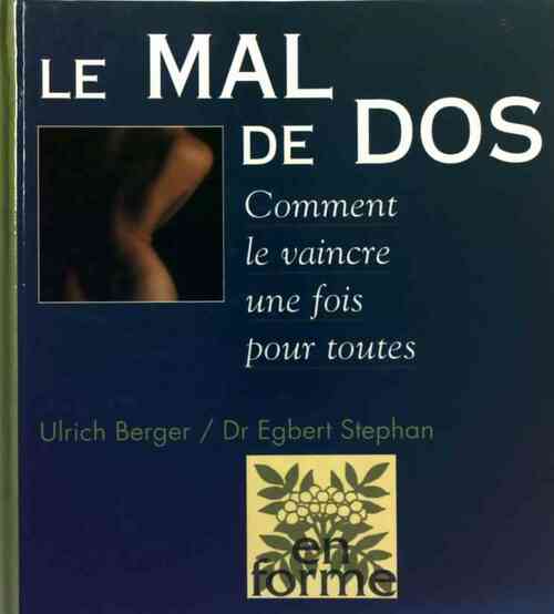 Livrenpoche : Le mal de dos - Ulrich Berger - Livre