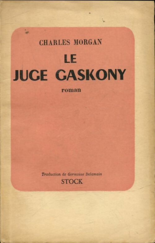 Livrenpoche : Le juge Gaskony - Charles Morgan - Livre