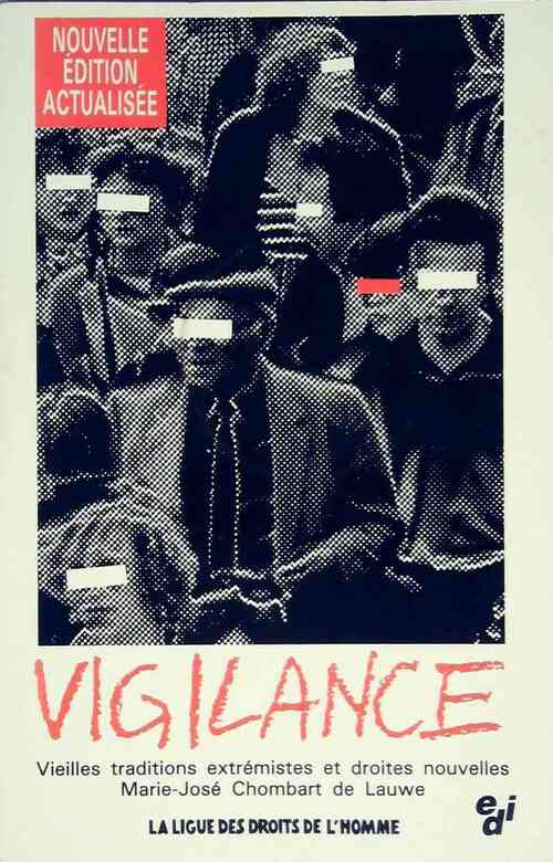 Livrenpoche : Vigilance - Paul-Henry Chombart de Lauwe - Livre