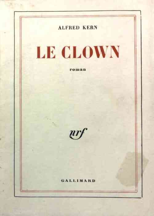 Livrenpoche : Le clown - Alfred Kern - Livre
