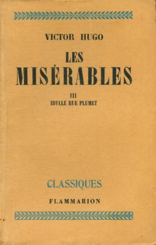 Livrenpoche : Les misérables Tome III - Victor Hugo - Livre