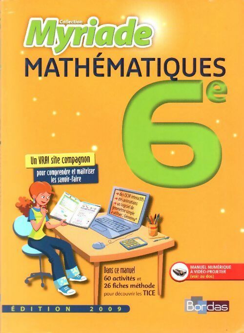 Livrenpoche : Mathématiques 6e 2009 - Marc Boullis - Livre