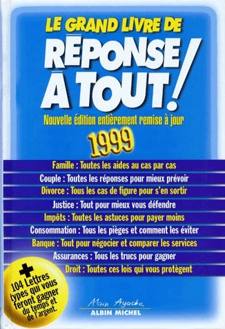 Livrenpoche : Le grand livre de réponse à tout ! 1999 - Alain Ayache - Livre