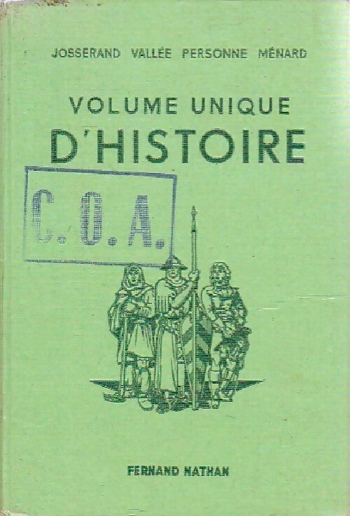 Livrenpoche : Volume unique d'Histoire - Collectif - Livre