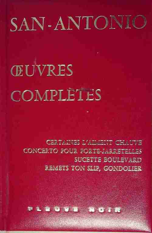 Livrenpoche : Oeuvres complètes Tome XIX - San-Antonio - Livre