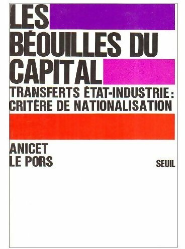 Les béquilles du capital - Anicet Le Pors - Livre