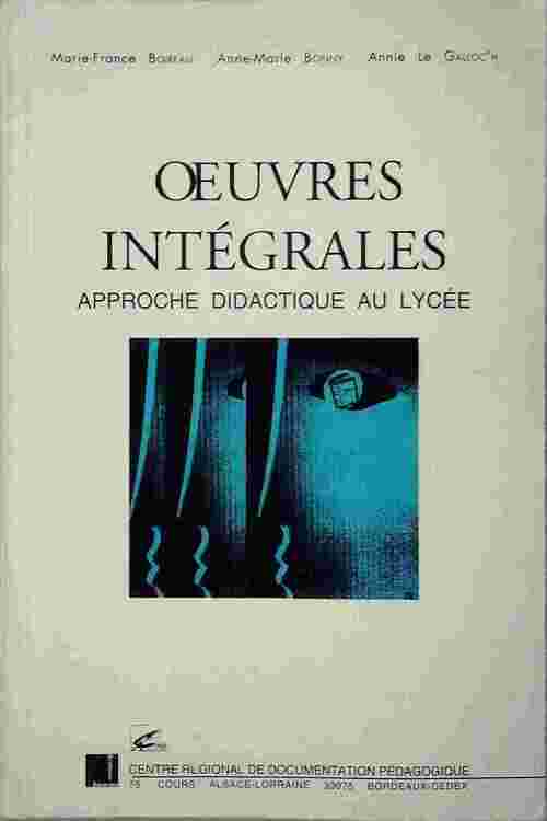 Livrenpoche : Oeuvres intégrales. Approche didactique au lycée - Collectif - Livre