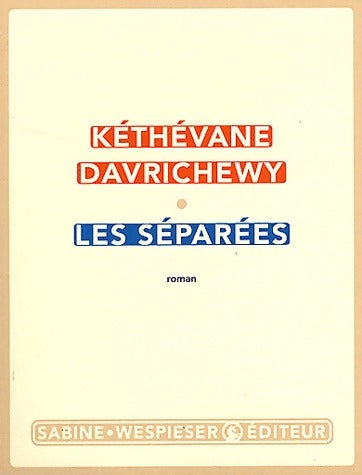 Livrenpoche : Les séparées - Kéthévane Davrichewy - Livre