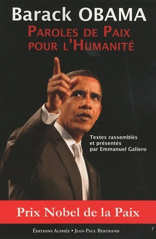 Livrenpoche : Paroles de Paix pour l'Humanité - Barack Obama - Livre