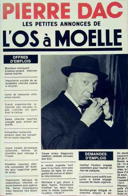 Livrenpoche : Les petites annonces de l'Os à moelle - Pierre Dac - Livre