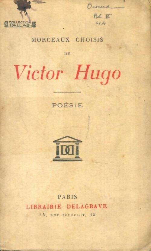 Livrenpoche : Morceaux choisis : Poésie - Victor Hugo - Livre