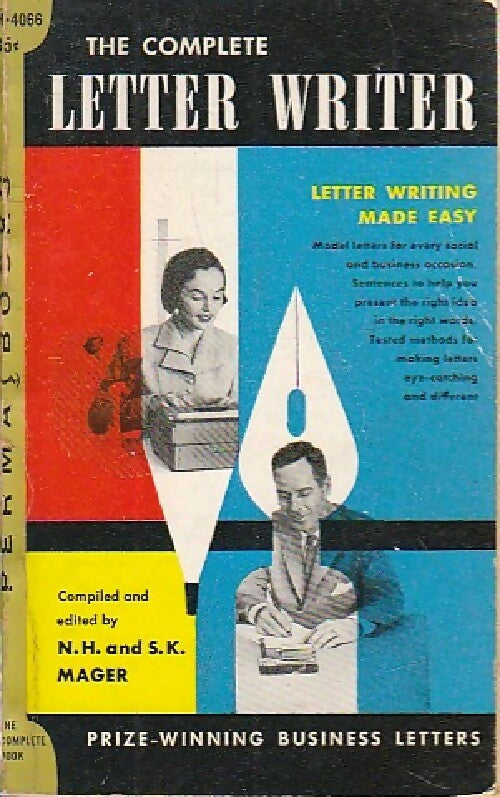 Livrenpoche : The complete letter writer - S.K. Mager - Livre