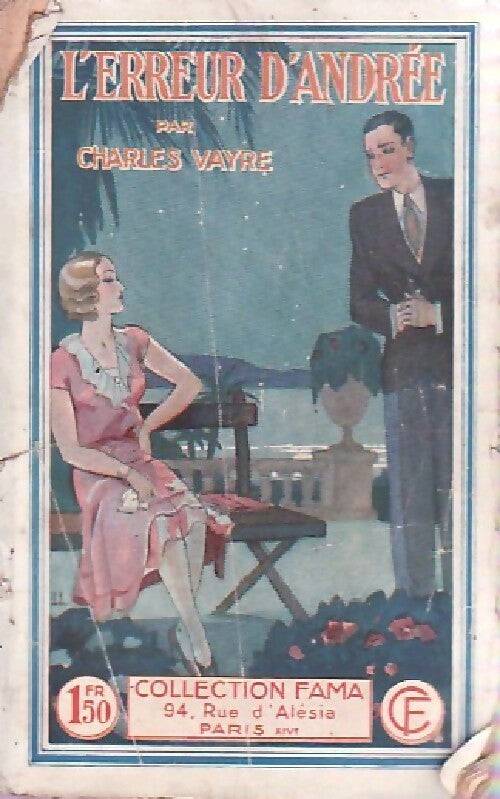 Livrenpoche : L'erreur d'Andrée - Charles Vayre - Livre