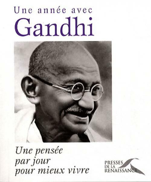 Livrenpoche : Une année avec Gandhi - Gandhi - Livre