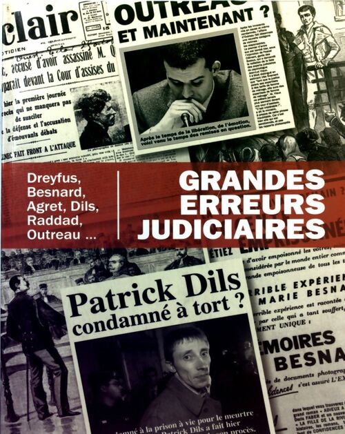 Livrenpoche : Grandes erreurs judiciaires - Collectif - Livre