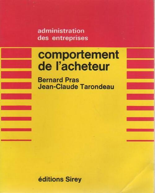 Livrenpoche : Comportement de l'acheteur - Bernard Pras - Livre