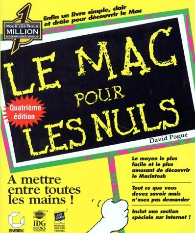 Livrenpoche : Le Mac pour les nuls - Daniel Pogue, David Pogue - Livre