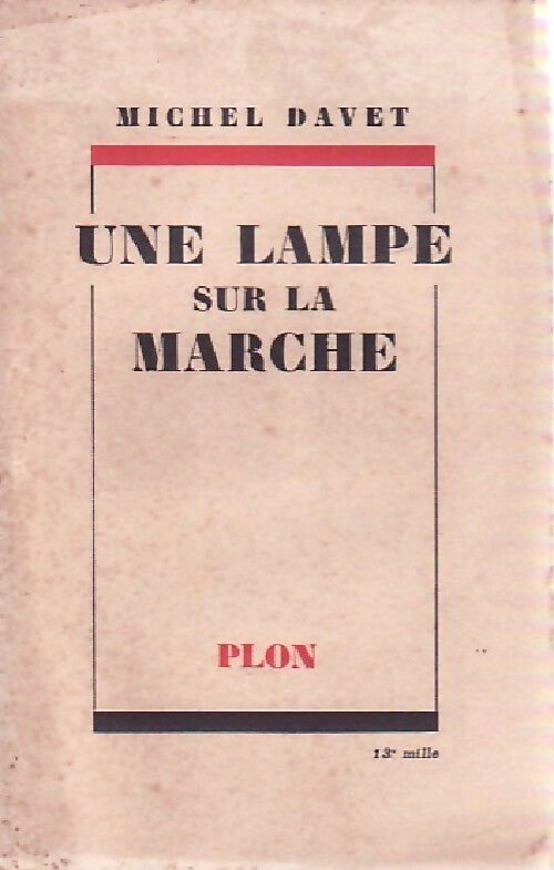 Livrenpoche : Une lampe sur la marche - Michel Davet - Livre