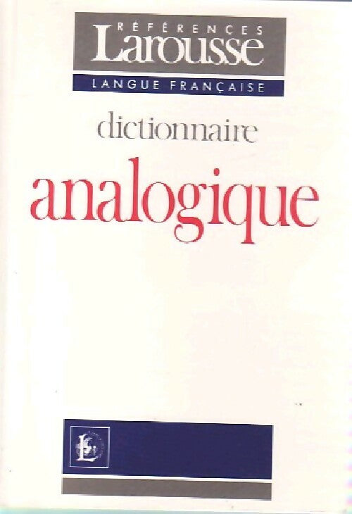 Dictionnaire analogique - Inconnu -  Références - Livre