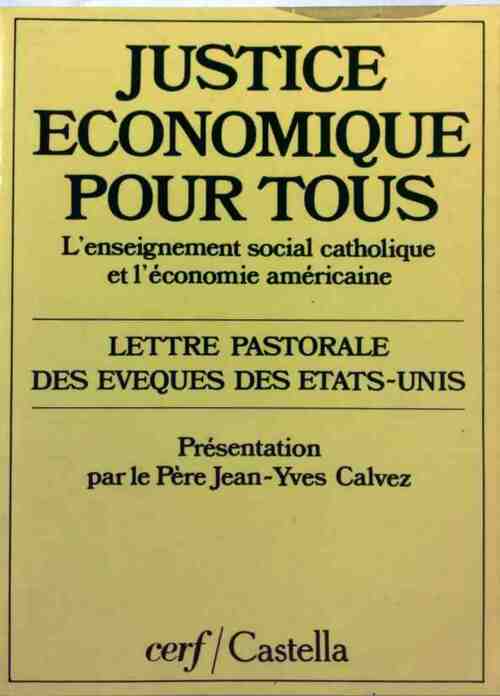 Livrenpoche : Justice économique pour tous - Collectif - Livre
