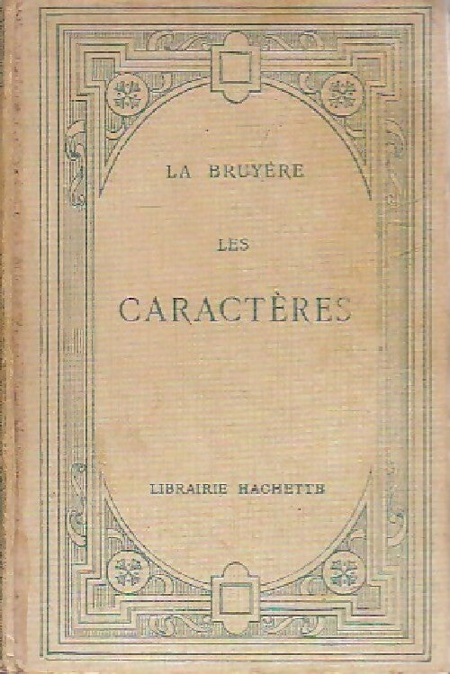Livrenpoche : Les caractères - Jean De la Bruyère - Livre