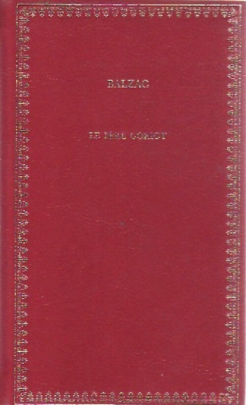 Livrenpoche : Le père Goriot - Honoré De Balzac - Livre