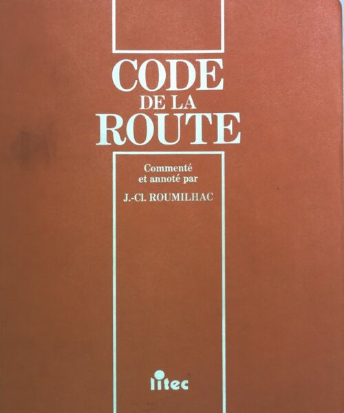 Livrenpoche : Code de la route 1990 - Jean-Claude Roumilhac - Livre