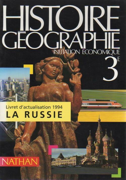 Livrenpoche : Histoire-Géographie 3e. Livret de réactualisation 1994 - Collectif - Livre