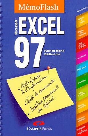 Livrenpoche : Excel 97 - Patrick Morié - Livre