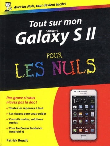 Livrenpoche : Tout sur mon Galaxy S II pour les nuls - Patrick Beuzit - Livre