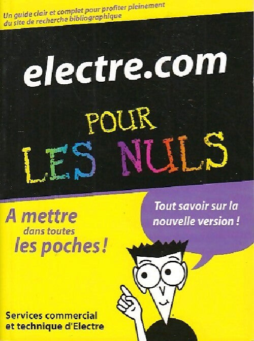 Livrenpoche : Electre pour les nuls - Collectif - Livre
