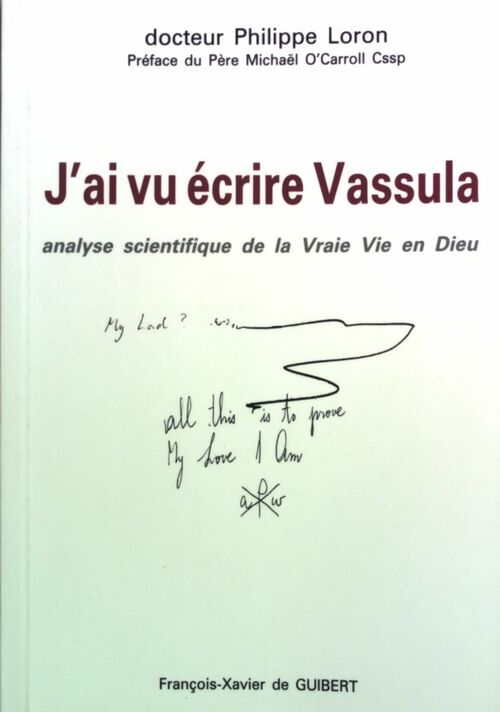 Livrenpoche : J'ai vu écrire Vassula - Philippe Loron - Livre