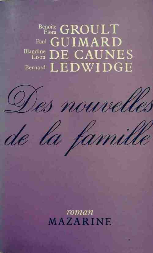 Des nouvelles de la famille - Collectif -  Mazarine GF - Livre