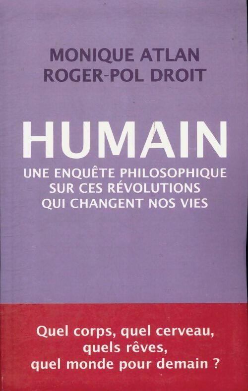 Livrenpoche : Humain - Monique Atlan - Livre