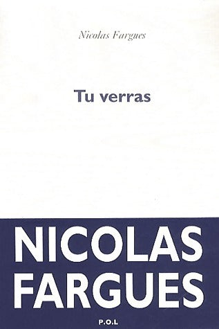 Livrenpoche : Tu verras - Nicolas Fargues - Livre